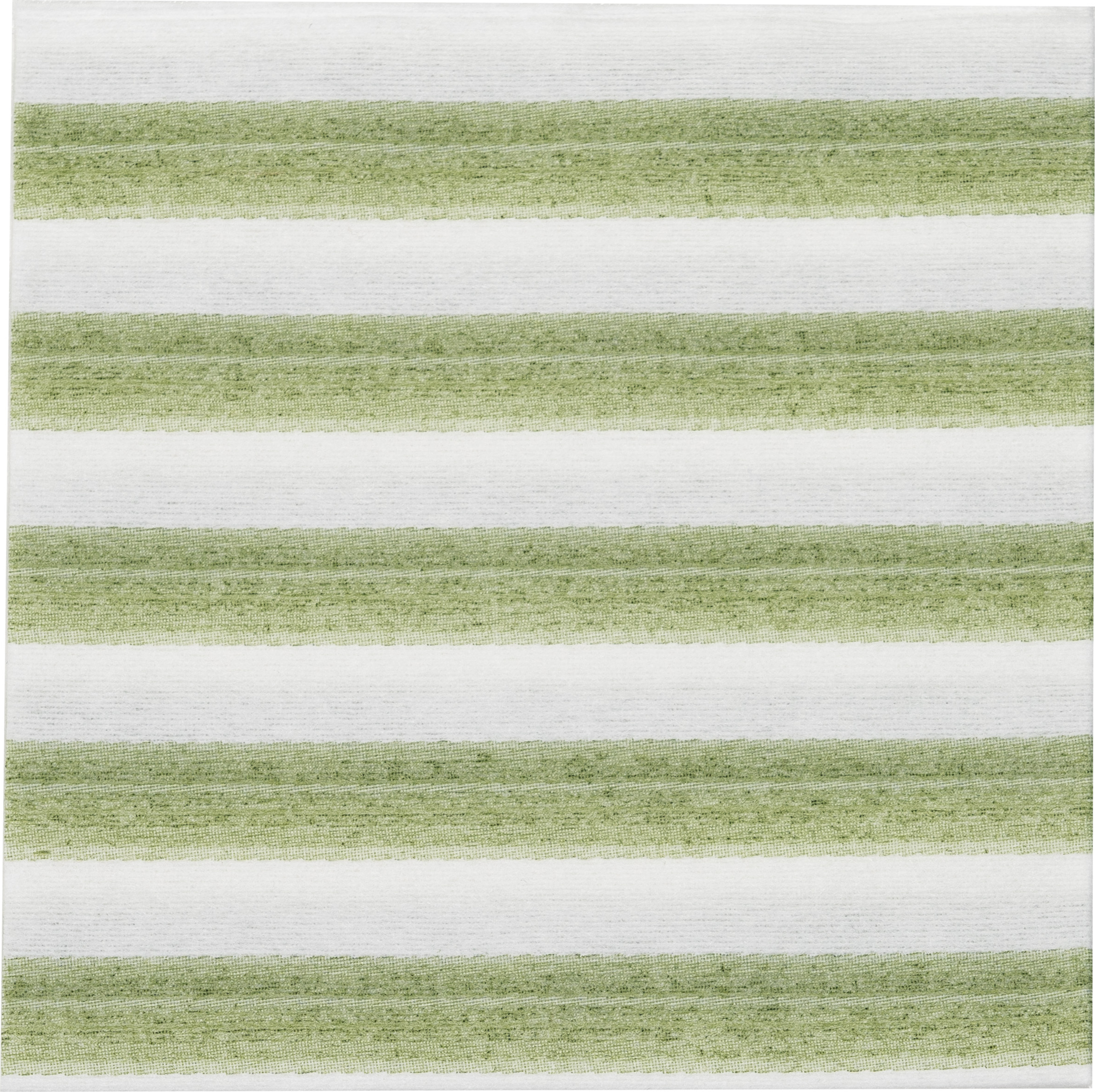Righe Papierservietten 25 x 25 cm gestreift grün 20 St.