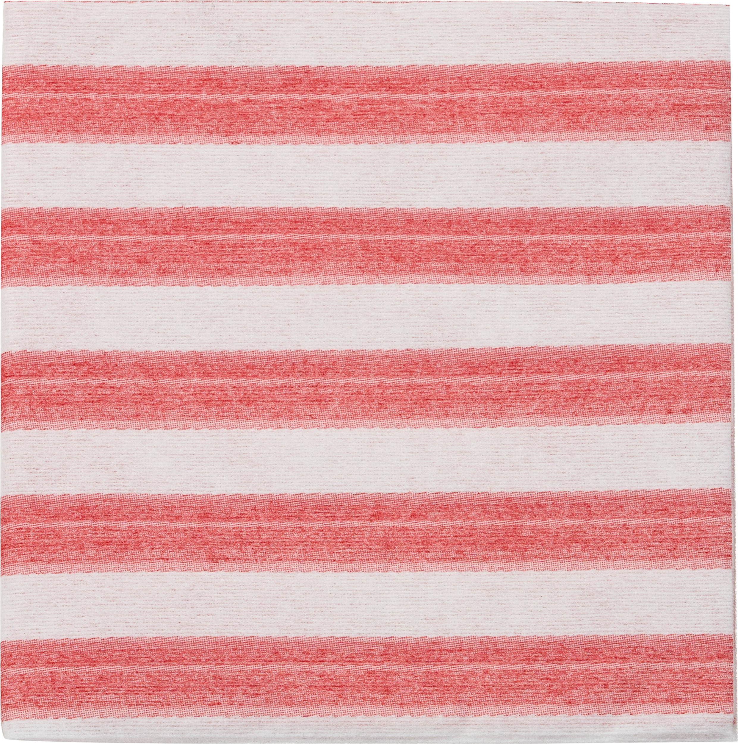 Righe Papierservietten 25 x 25 cm gestreift rot 20 St.