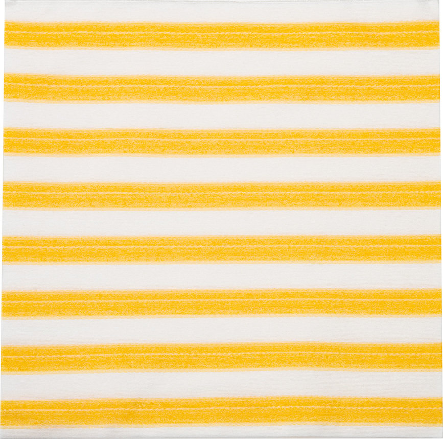 Righe Papirnate serviete v črte, 40 x 40 cm, rumene, 12 kosov