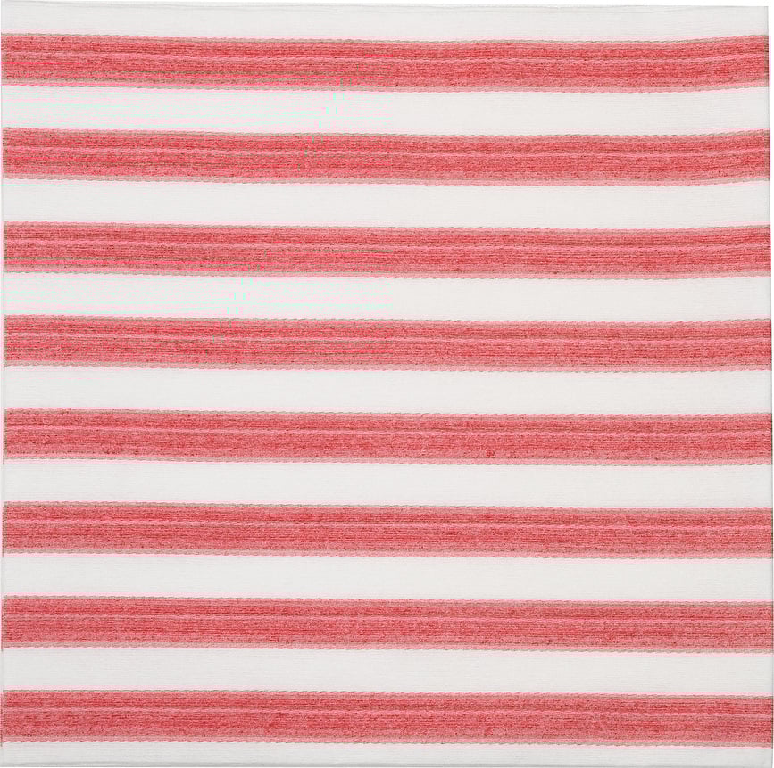 Righe Salvete papirnate prugaste crvene 40 x 40 cm 12 kom.