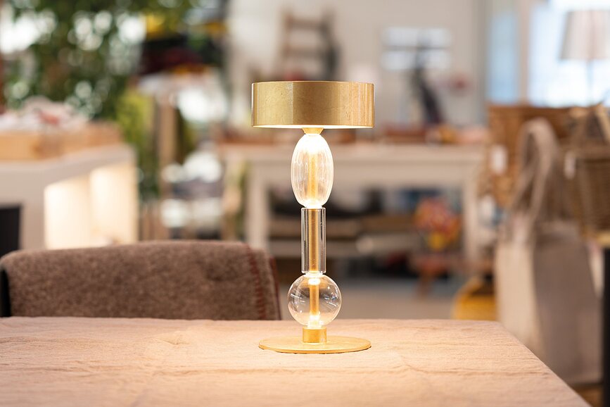 Royal Family Lampe De Table sans fil, Wi-Fi, titane
