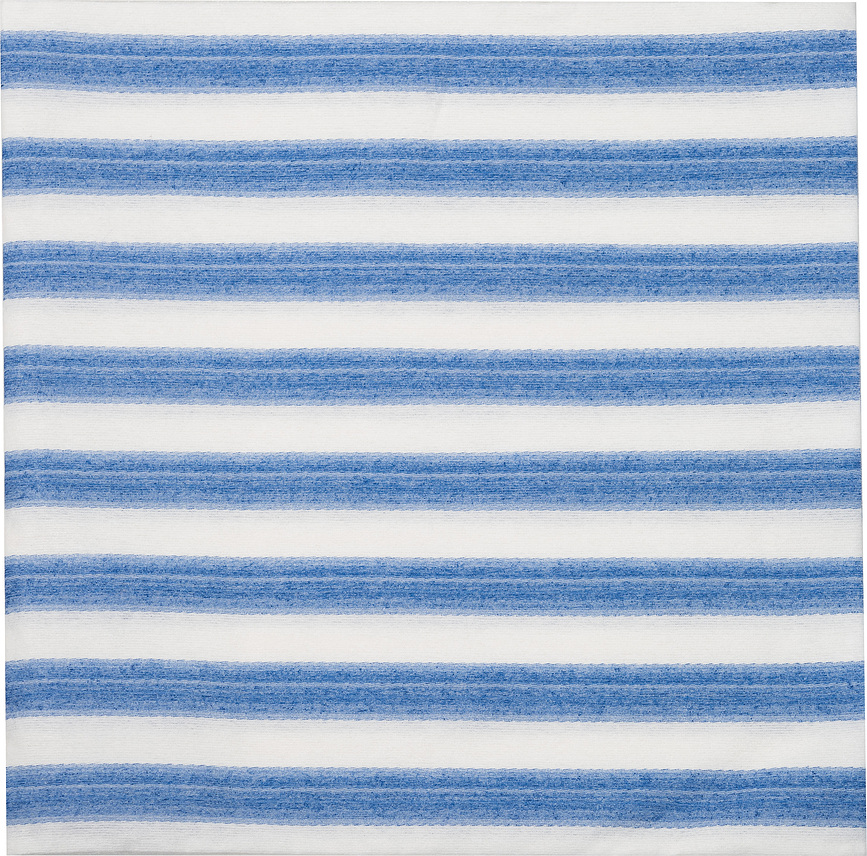 Servilletas de papel Righe, 40 x 40 cm, a rayas azules, 12 unidades
