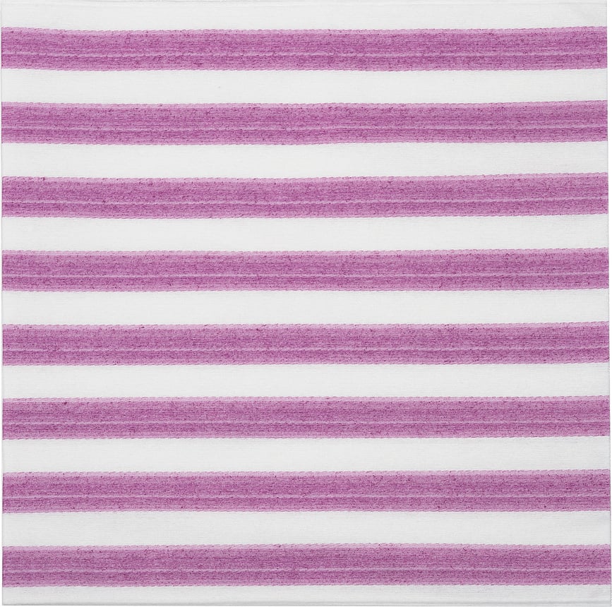 Servilletas de papel Righe, a rayas, 40 x 40 cm, moradas, 12 unidades