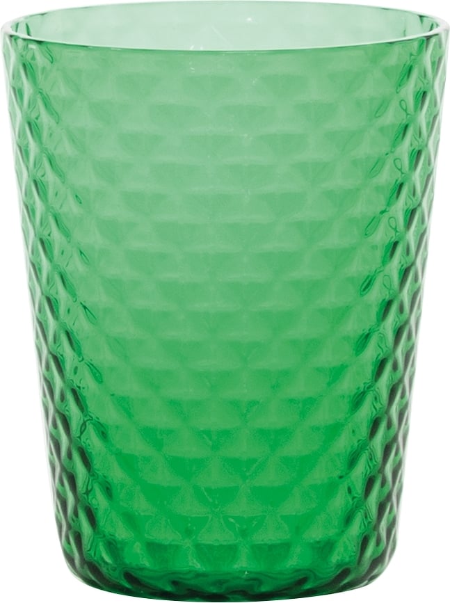Skleněný pohár Isolano 330 ml zelený