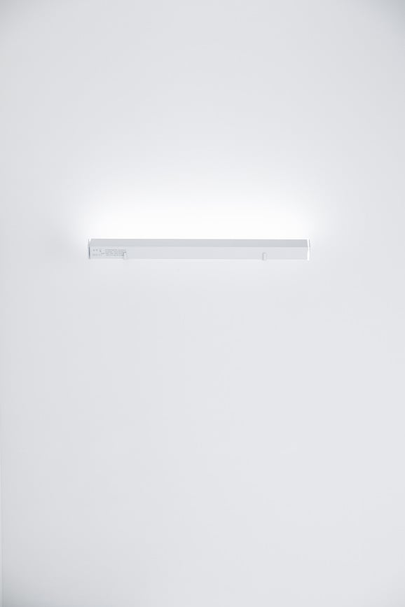 Soporte de Pared para lámpara modular Pencil, horizontal, gris oscuro, Set de 2 piezas