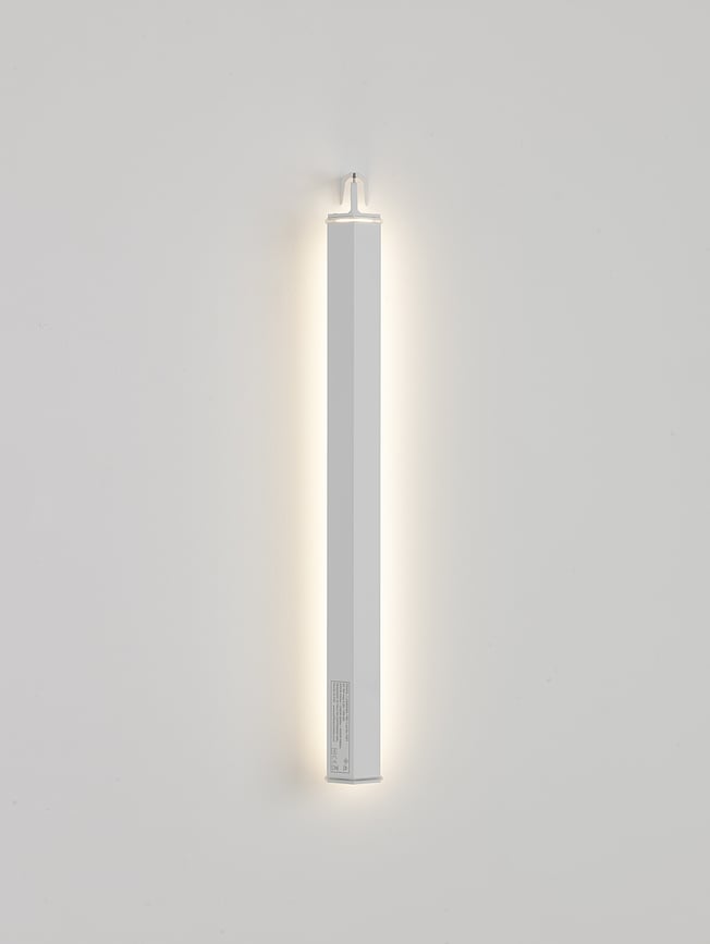 Suspensión de Pared para lámpara modular Pencil, gris oscuro, vertical