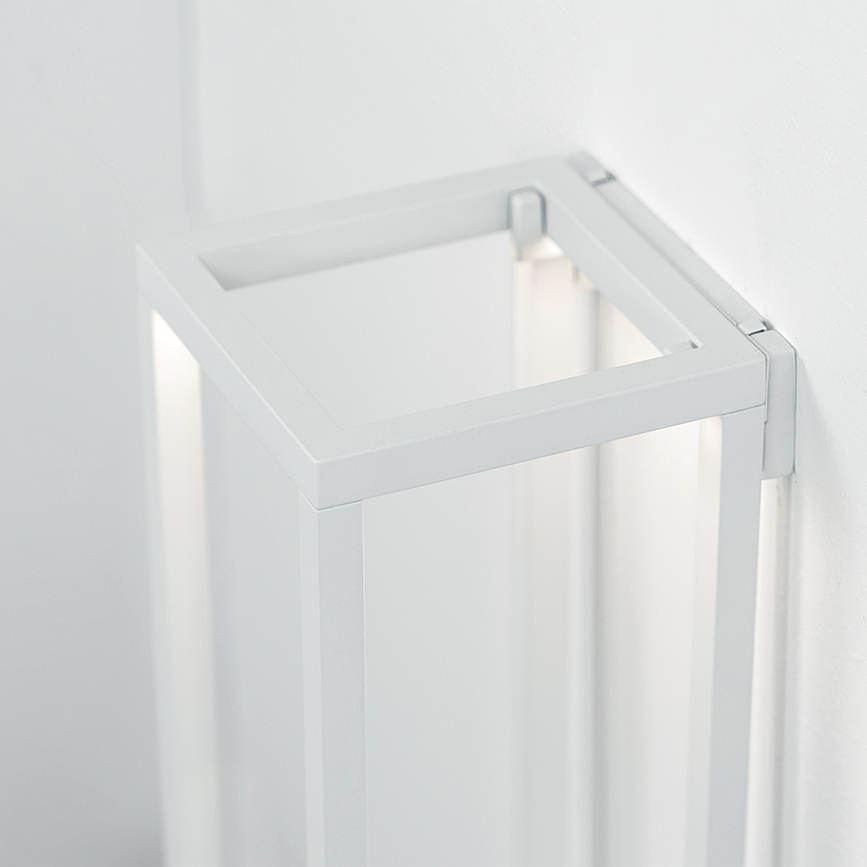 Soporte de Pared para Lámparas Home, marrón, 2 unidades