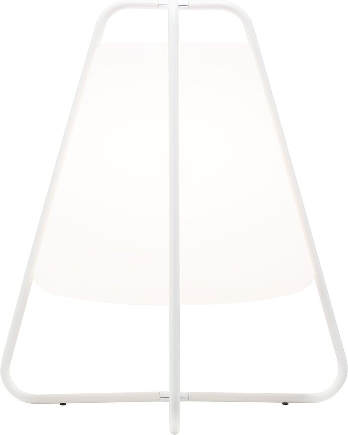 Stalo lempa Teepee belaidė, balta
