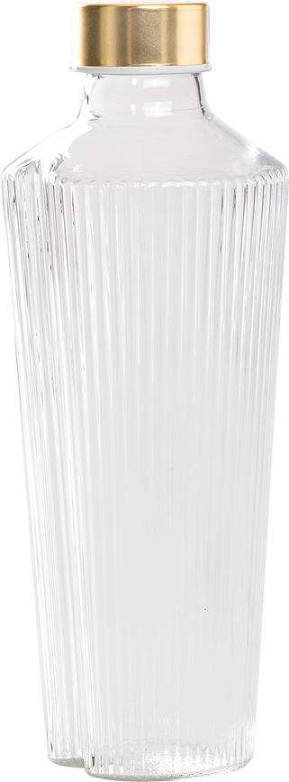 Stikla pudele Handy 900 ml, caurspīdīga