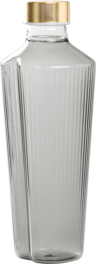 Stikla pudele Handy 900 ml, pelēka