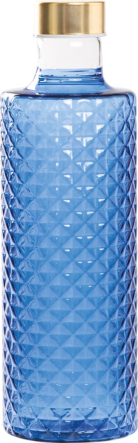 Stikla pudele Isolano 965 ml, zila