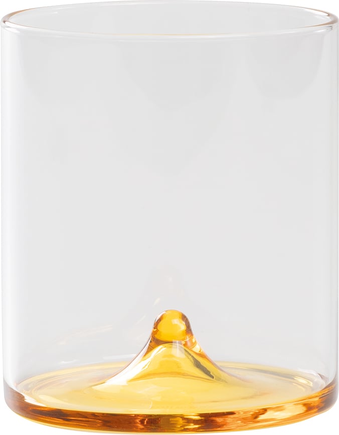 Stiklinė Discobolo 345 ml, geltona