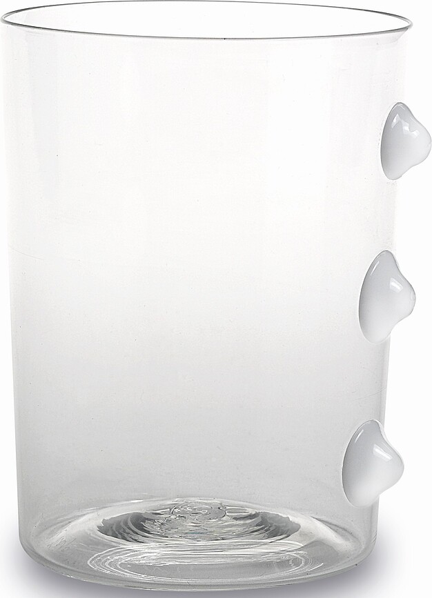 Stiklinė Petoni baltos spalvos 370 ml