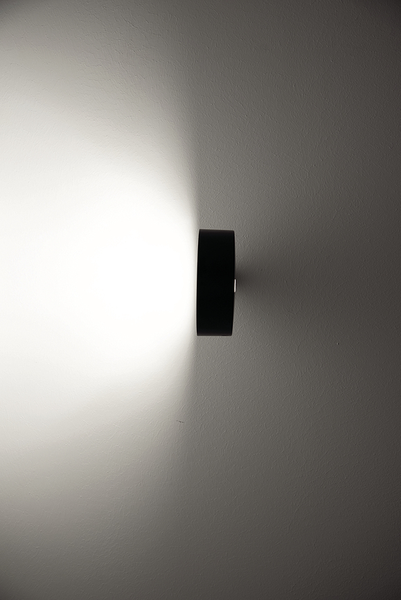 Super O Applique Murale sans fil, noire