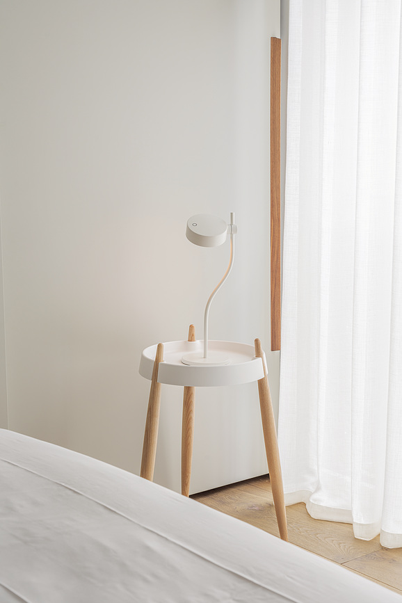 Super O Lampe de Table sans fil, 46 cm, noire