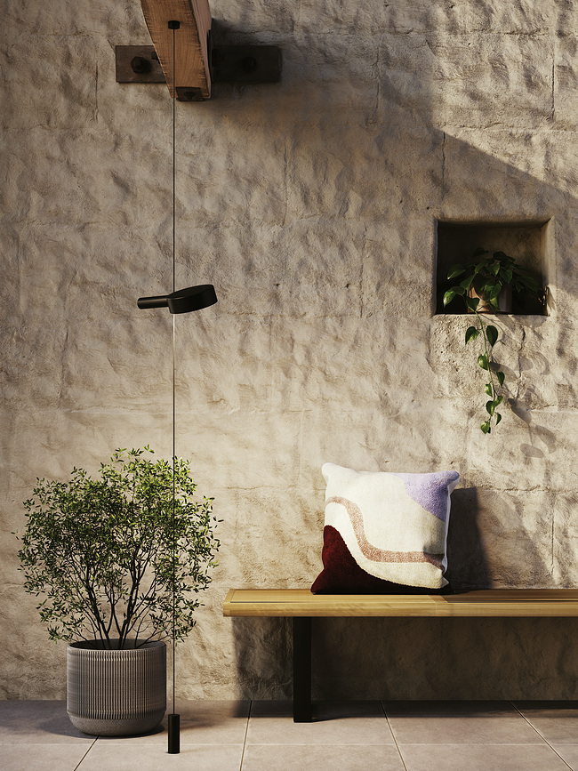 Super O Suspension sans fil simple, noire