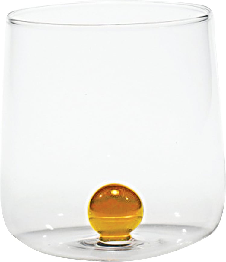 Szklanka Bilia 440 ml żółta