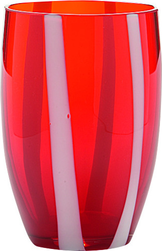 Szklanka Gessato 320 ml czerwona