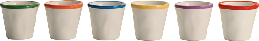 Taza Lido Rim, 70 ml, azul claro