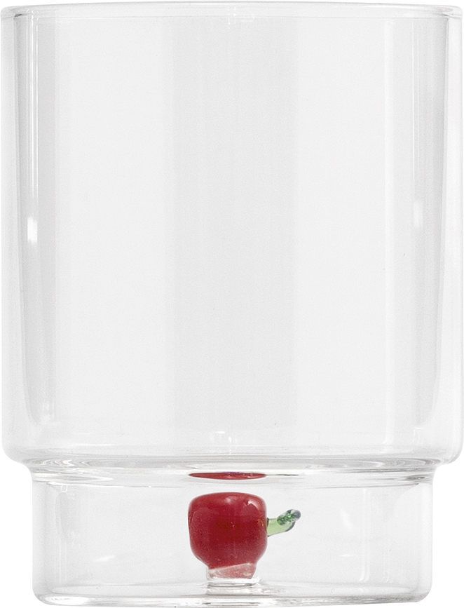 Teca Frutta Ποτήρι, 350 ml, σχέδιο μήλο