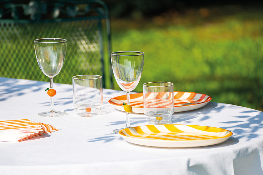 Teca Frutta Verre 250 ml, orange