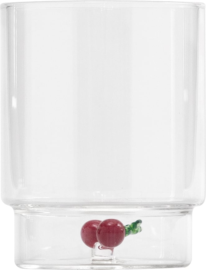 Teca Frutta Verre 350 ml, motif cerises
