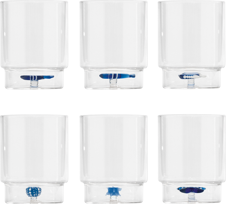 Teca Mare ΠΟΤΗΡΙΑ, 350 ml, 6 τμχ