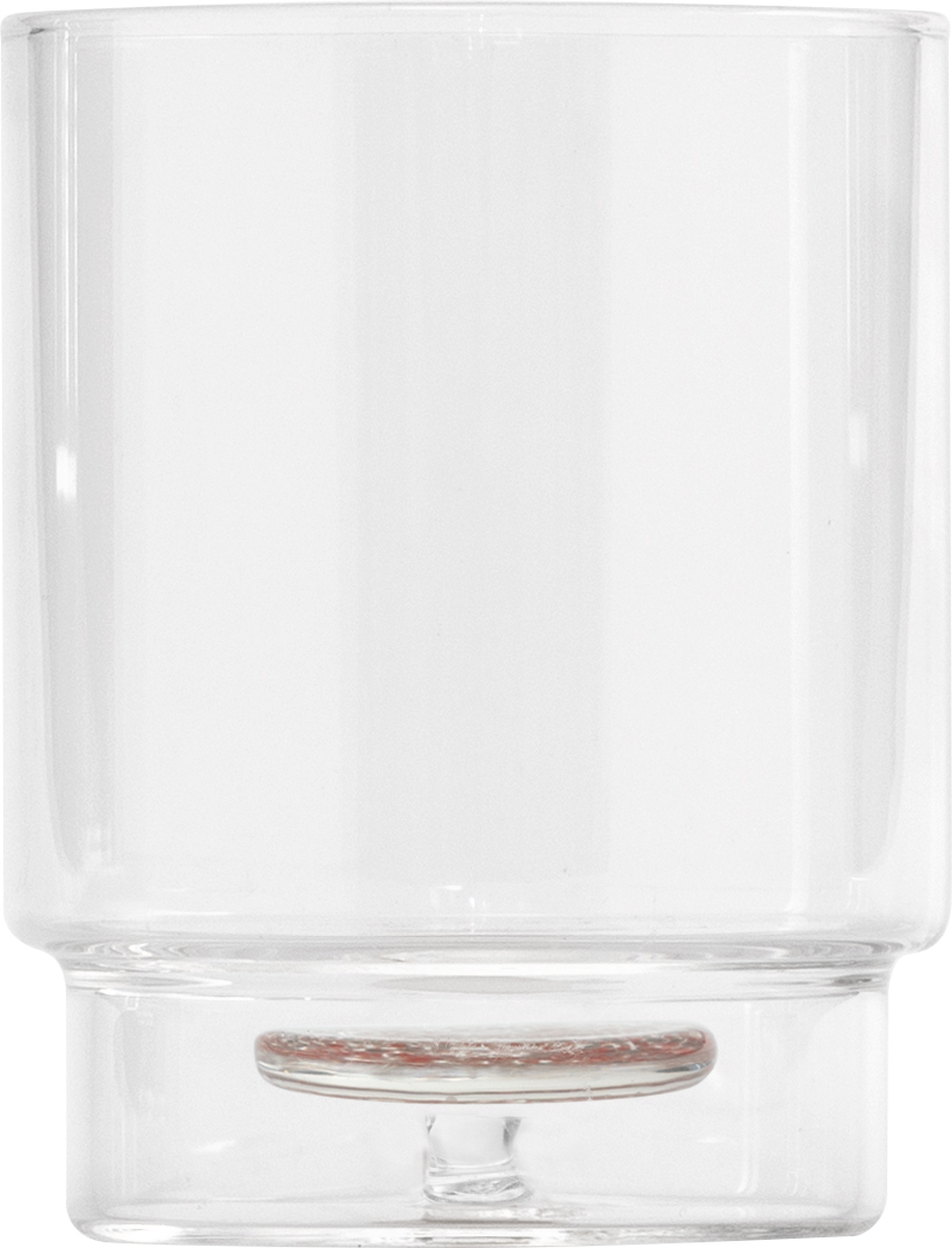 Teca Terrazzo Wasserglas 350 ml schwarz-gelb