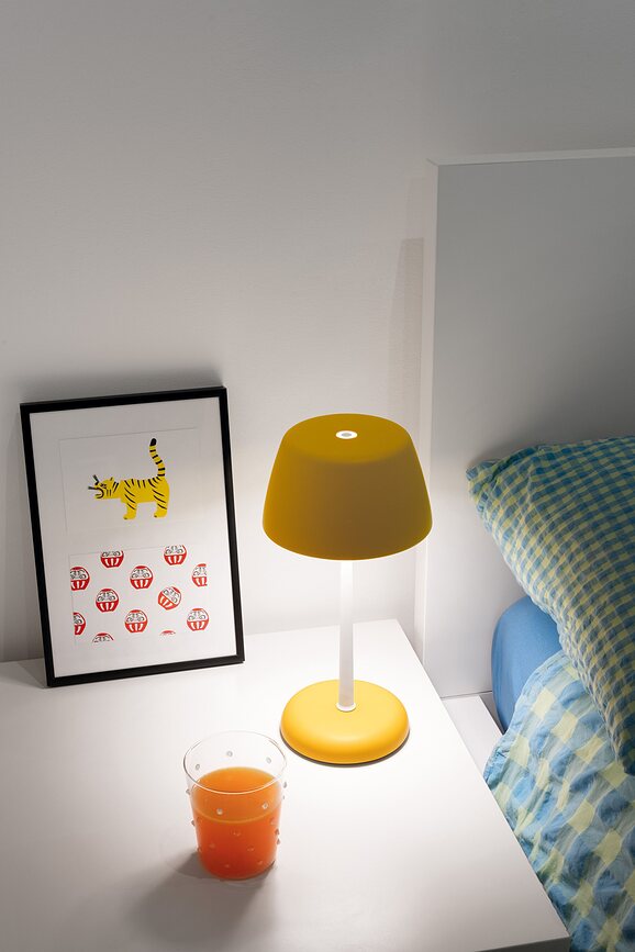 Trilli Lampe de Table sans fil, Wi-Fi, marron