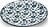 Tue Dessert plate 21,5 cm marine