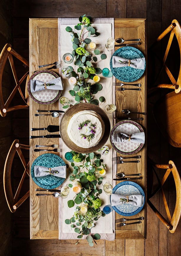 Tue Tanjur duboki 20 cm crno-bijeli