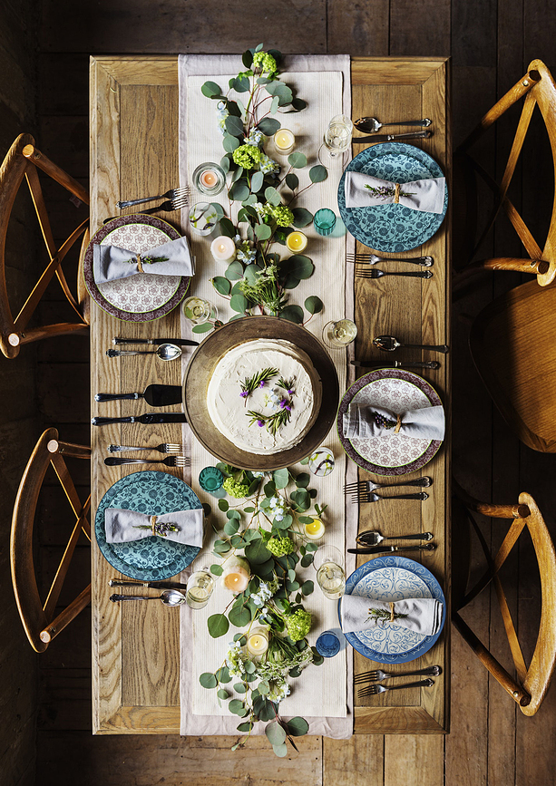 Tue Βαθύ Πιάτο, 20 εκ., μαύρο-λευκό