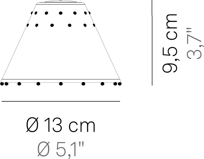 Tulipa de cristal Swap, amarilla, con pequeños lunares