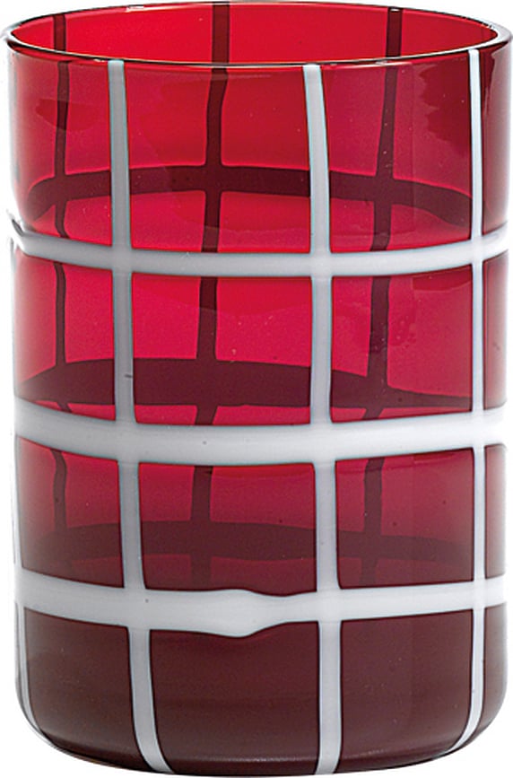 Twiddle Wasserglas 350 ml rot