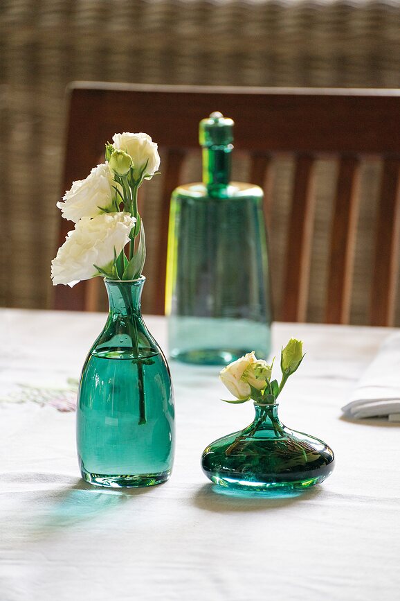 Un Fiore Βάζο, 6 cm, κίτρινο