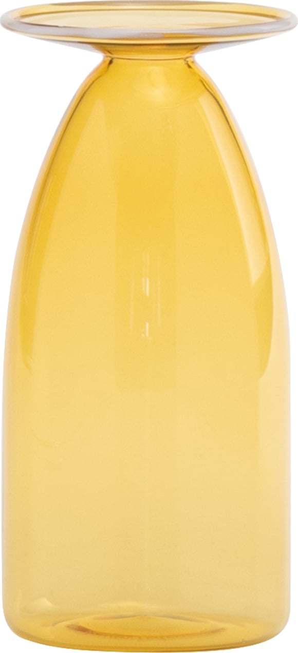 Un Fiore Vase 1,2 l, gelb