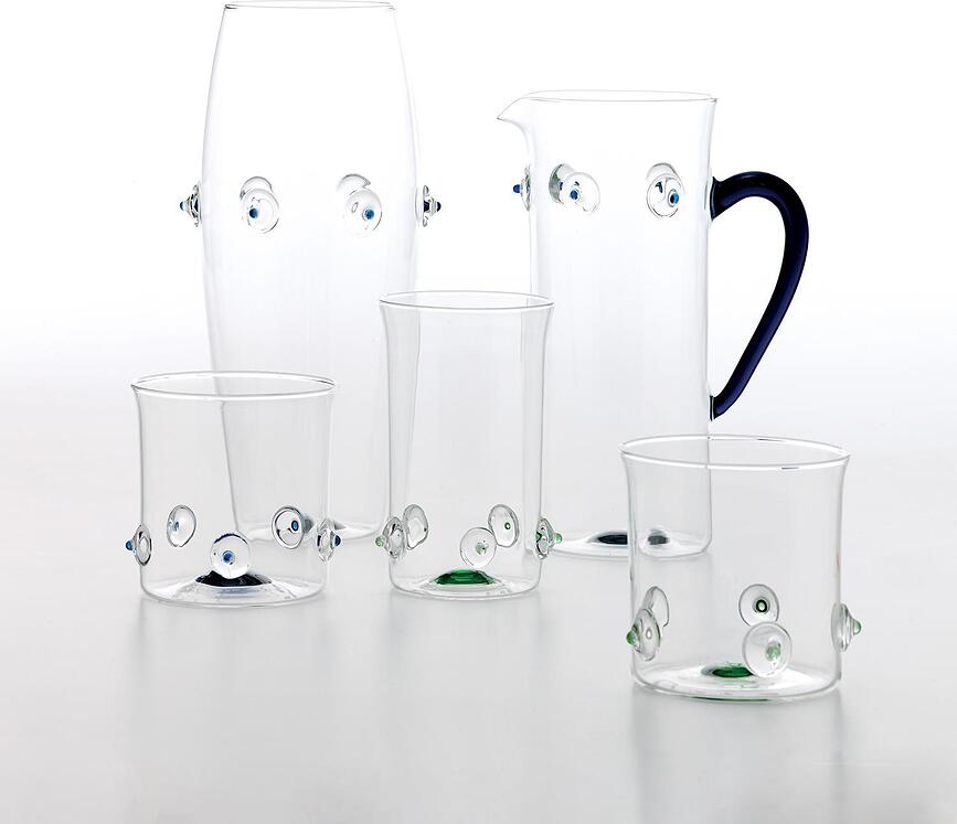 Vaso alto Patèa, 380 ml, amarillo dorado