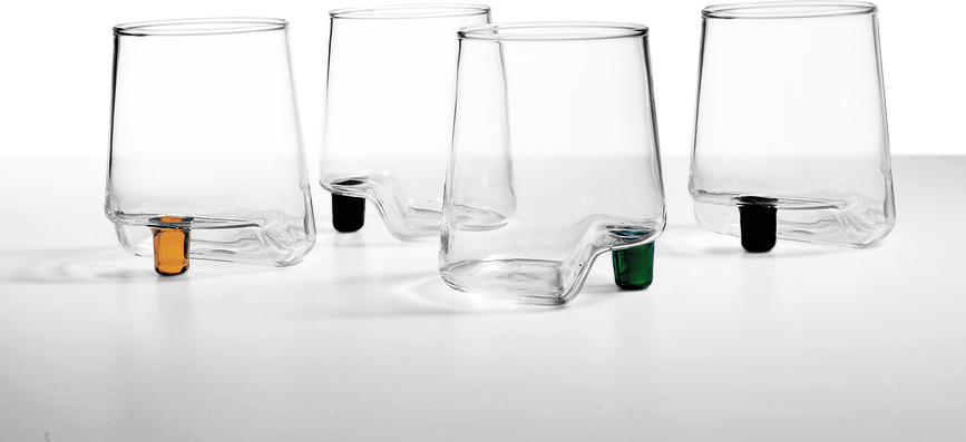 Vaso Gamba de Vero, 420 ml, blanco