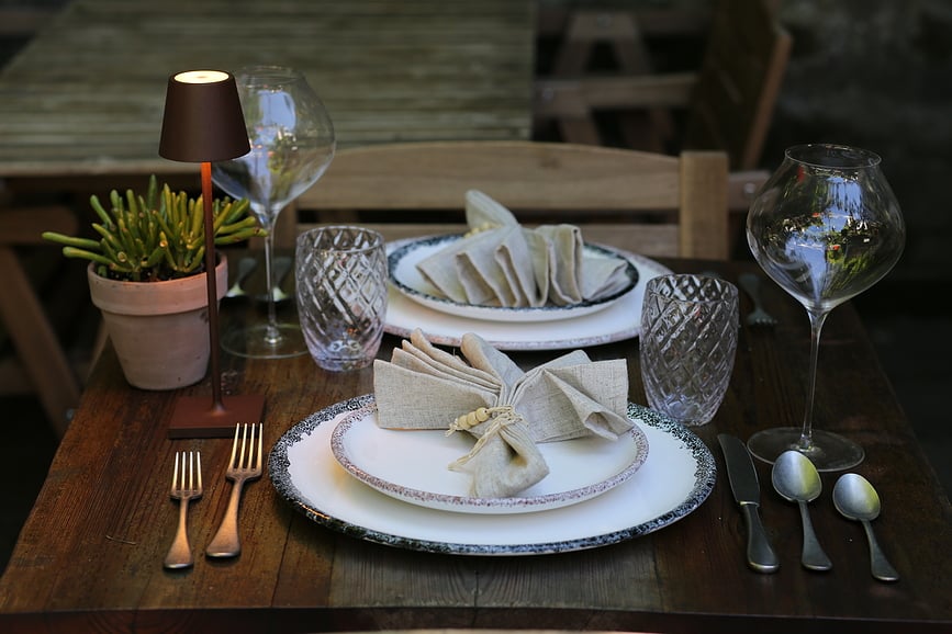 Vaso Losanghe 380 ml, azul