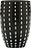 Vaso Perle, 320 ml, negro