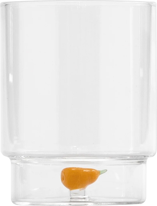 Vaso Teca Frutta 350 ml, diseño pera