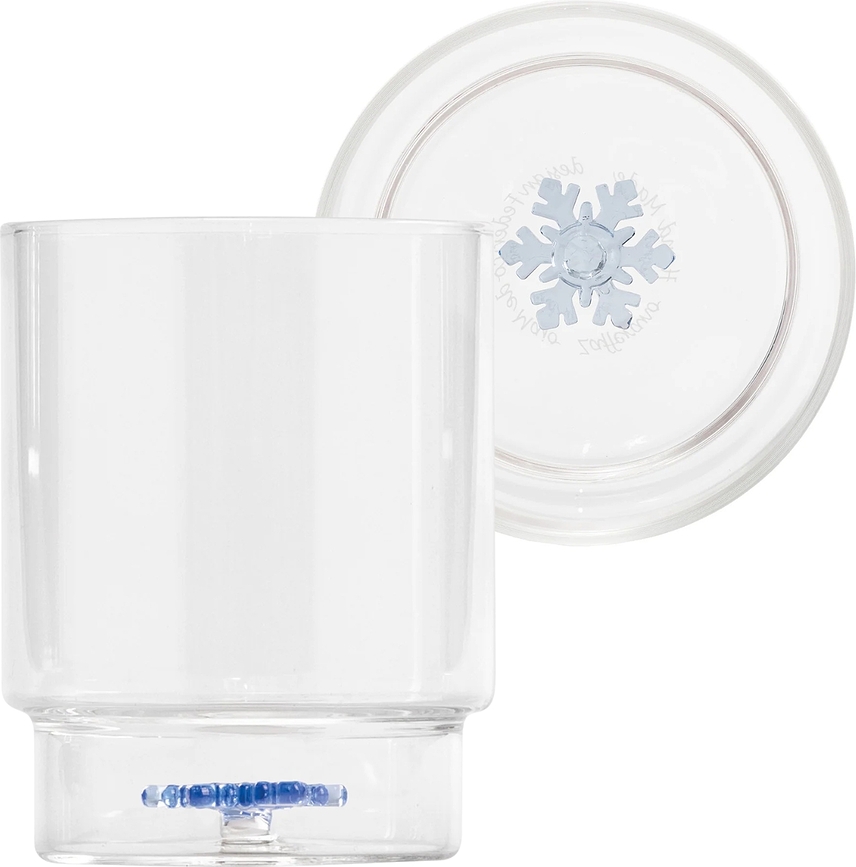 Vaso Teca Winter Game Snowflakes 350 ml