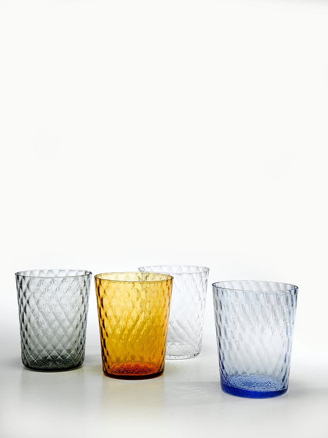 Vaso Veneziano 330 ml, ámbar
