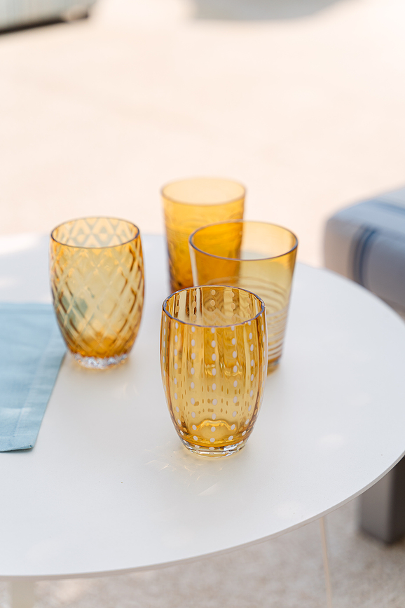 Vasos Melting Pot, grises, Pack de 6