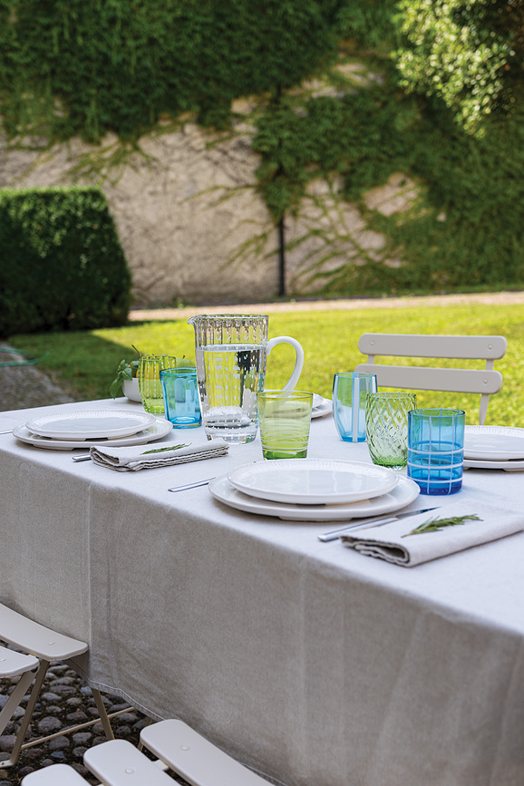 Vasos Melting Pot, grises, Pack de 6