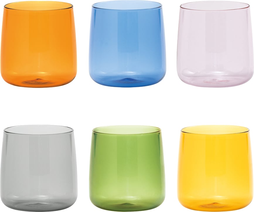 Vasos No Bilia, 440 ml, Pack de 6