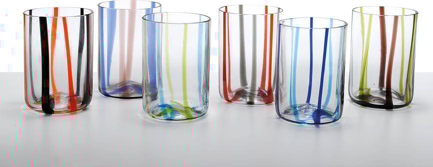 Vasos Tirache, 350 ml, 6 unidades