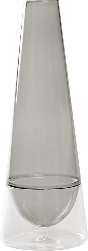 Ваза Conosfera 35 см, сива