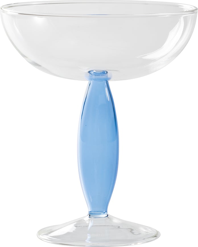 Verre à cocktail Dorici 280 ml, bleu