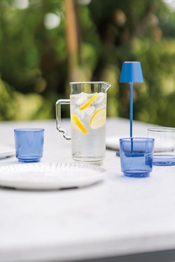 Verre Zigup 350 ml, bleu
